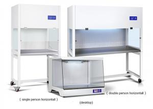 China Horizontal Laminar Air Flow Cabinet Clean Bench Laminar Flow Hoods For Laboratory on sale