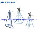 Electric Payout Wire Reel Jack Stands Reel For Mechanical Cables Heavy Duty