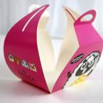 Mini Personalized 250gsm to 750gsm Thickness Cake Package Box Takaway Cake