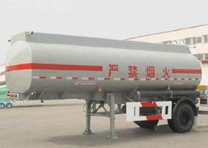 Wholesale Urban Fuel Transit Aluminum Tank Semi Trailer With 1 Axle 13000L Volume from china suppliers