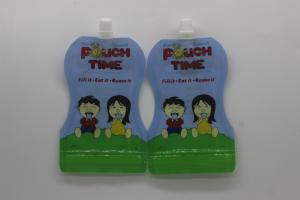 Wholesale 100ml Special Shape Stand Up Spout Pouch Plastic Packaging Bag For Juice Soft Drink from china suppliers
