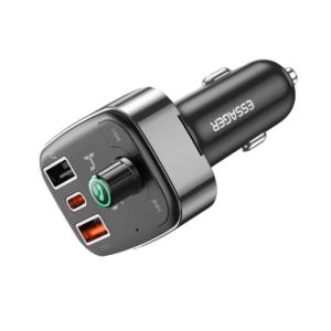 Wholesale BlueCat FM Blue MP3 Car Charger 50W Fast Charge For Phone USB A USB C U Disk from china suppliers