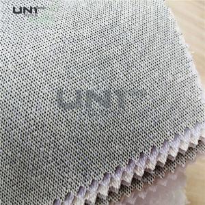 Wholesale 0.6mm Fusible Interlining Thickness Heat Resistance Fusible Interlining 90cm Width from china suppliers