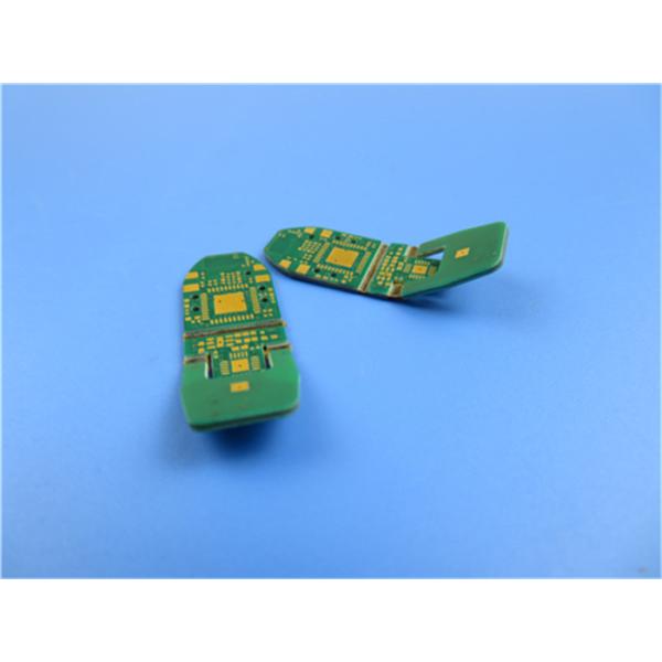 Rigid-Flex PCB Built on FR-4 and Poyimide With Immersion Gold and 90ohm Impedance Control