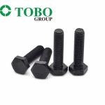 Fastener Grade 8.8 10.9 12.9 High Tensile Black Oxide Hex Head Bolts DIN 931 DIN