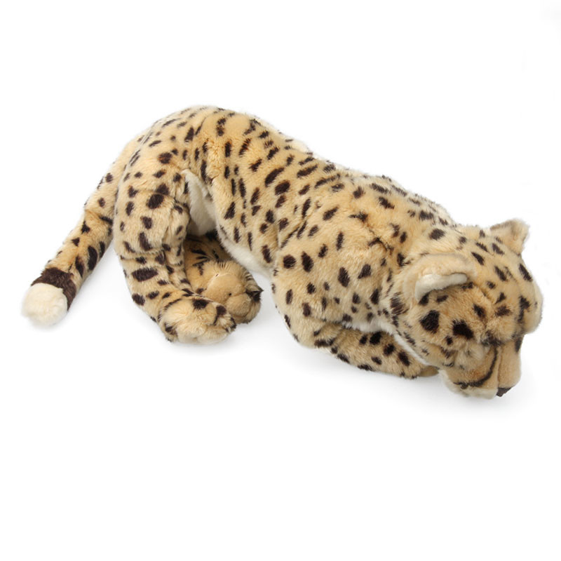 Skin Friendly 50cm Simulation Jaguar Plush Toys