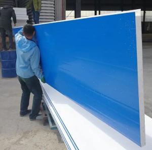 Wholesale Pu insulated polyurethane sandwich exterior wall panel for cold storage warehouse PIR roof and wall panels from china suppliers