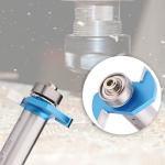 Lamboss 1/2" Shank 3 Blades T Slotting Router Bits With Bearing Wood Slotting
