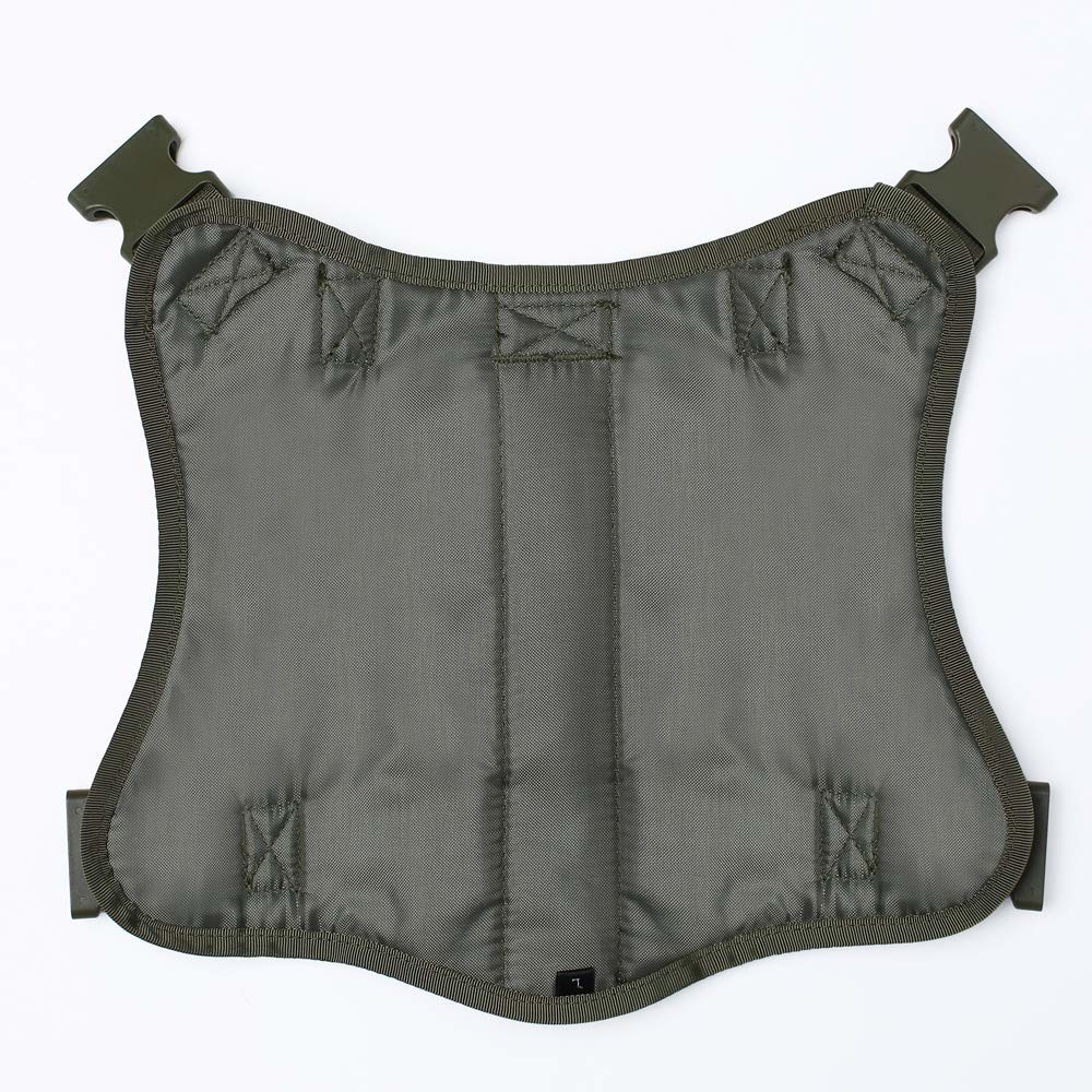 SGS 25cm Lightweight Dog Training Vest 1000D Nylon With Detachable Pouches