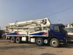 Concrete Trailer Pump Boom Pump Truck Zoomlion 47m Volvo Used Pump Truck