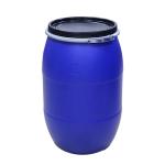 160L 160KG Plastic Chemical Containers HDPE Plastic Drum With Iron Hoop Ring