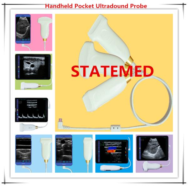 38mm USB Portable Ultrasound Machine Ultrasound Handheld Linear Probe 7.5 Mhz