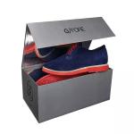 custom kraft lid and base set up box luxury kraft packaging shoe box rigid kraft