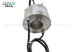 ID 60mm Waterproof Slip Ring S304 Stainless Steel Shaft Mounted 10 Circuits