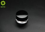 Skincream 3g Thick Bottom Clear Glass Jar With Plastic Lid