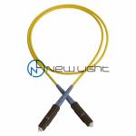 Low Insertion Loss 3M MU Single Mode Fiber Optic Patch Cord