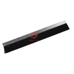 Black Nylon Bristles Metal Back Strip Brush Industrial