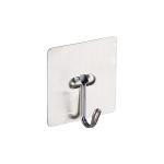 Smooth Edge Strong Bearing Capacity Stainless Steel Adhesive Hooks for Bathroom,