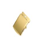 Gold Plating 30MM Metal Belt Buckle With Brand Logo Zinc Alloy