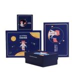 Rectangle Star Trek Gift Box Recycable Colorful Cosmetics Gift Packaging Box
