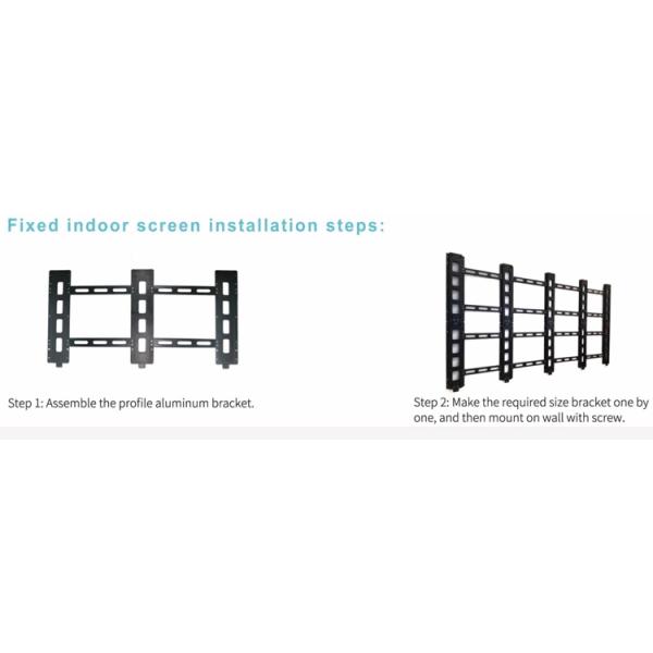 P1.5 P1.87 500cd/Sqm Indoor Fixed LED Screen 480*540mm