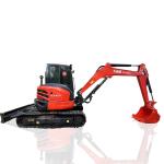 Second Hand Kubota Excavators 5 Tonnage Weight 35.5KW Used Kubota KX163