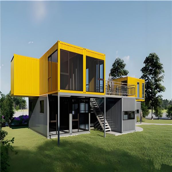Rapid Assembly Steel Modular Container House For Farmstay Accommodation Temporary Shelter