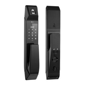 Wholesale Household Intelligent Biometric Electronic Door Lock , Fingerprint Password Door Lock from china suppliers