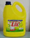 Hand Protected Liquid Dishwasher Detergent , Customerized Lemon Dishwashing