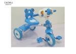 Age 3 Kid Riding Tricycle Loaded 25kg Pink Plastic Trike With Flashing Pedal