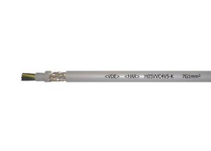 Wholesale H05VVC4V5-K Flexible Special Cables PVC Outer Sheath With VDE Approval from china suppliers