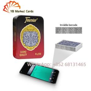 Wholesale Invisible Waterproof  Paper Playing Cards Fournier Archangels With Ink Markings from china suppliers