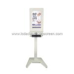 21.5 Inch Floor Standing Lcd Hand Sanitizer Kiosk