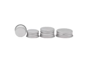 Wholesale 20mm Silver Aluminum Plastic Screw Cap For Pill Bottles from china suppliers
