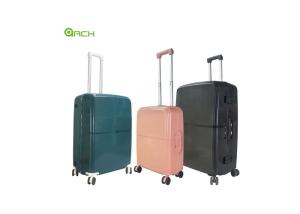 Wholesale Manufacturer PP Trolley Travel Hard Sided Luggage with Double Spinner Wheels from china suppliers