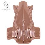 Bronze Plastic Coffin Corners With Different Colors Spray Paint Funeral Supplies