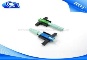Wholesale direct factory low IL high quolity SC APC Fiber Optic Fast Connector optic fiber quick connector from china suppliers