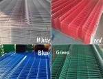 3D Curved Steel Wire Mesh Fence 50mm Rectangle Hole Type Farm For Animal Feed