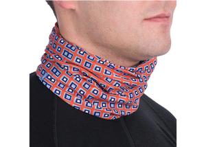 Wholesale News Paper Design UV Headwear Microfiber Polyester Seamless Scarf from china suppliers