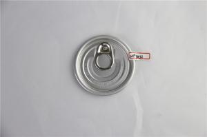 Wholesale 300# Silver / Golden Tin Can Lid Easy Open End 0.21 - 0.23 mm Thicknes from china suppliers