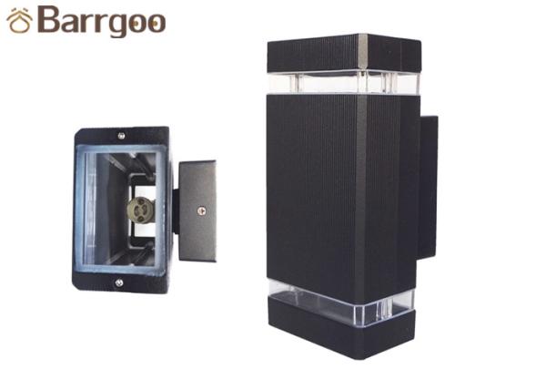 Rectangular Square Up Down Lights Outdoor , Black Up And Down Outside Lights