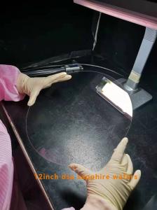 Wholesale 12inch 300mm No Notch Sapphire Substrate Wafer Crystal Glass High Optical Transmittance from china suppliers