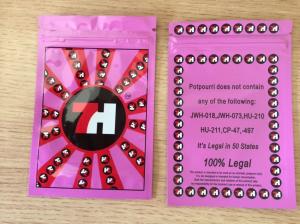 Wholesale Aluminum Foil Potpourri Herbal Incense Packaging With Zipper And Tear Notch from china suppliers