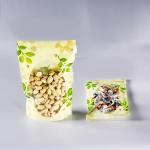Silver zip lock aluminium foil bag zip pouch food packaging bags
