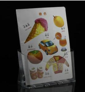 Wholesale office leaflet holder plastic brochure holder plastic brochure holder one pocket wall brochure brochure display from china suppliers