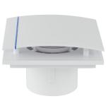 Plastic 4 Inch 100mm Bathroom LED Light Wall Mounted Exhaust Fan Air Extractor