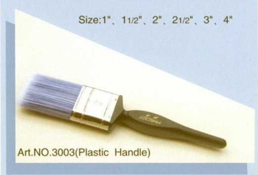 Plastic handle pure natural bristle Chinese bristle synthetic mix paint brush No