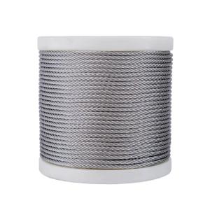 Wholesale 6X12 7FC/6X24 FC / 6X19 FC / 6X37 FC Stainless Steel Wire Rope for Winch Strength 1570-1960 MPa Processing Service Other from china suppliers