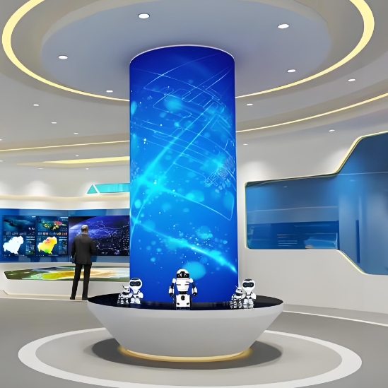 Creative Custom LED Pantallas Soft LED Display Curved LED Flexible Large Screen Indoor Outdoor Display Screen