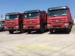 Big Capacity Commercial Dump Trucks 371 Hp Engine Left Hand Tipper Truck
